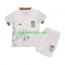 Camisola Irão Criança Equipamento Primeiro 2026 Manga Curta Camisola Irão Criança Equipamento Primeiro 2026 Manga Curta